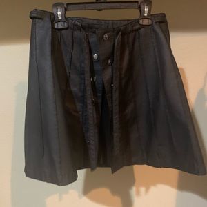 FREE PEOPLE LEATHER SKIRT